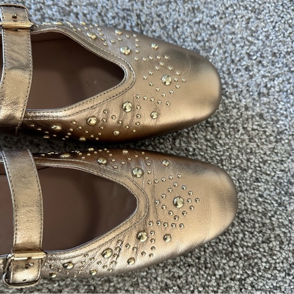 BIBI LOU Studded Mary Jane Flats Size 39 Anthropologie - Picture 11 of 13